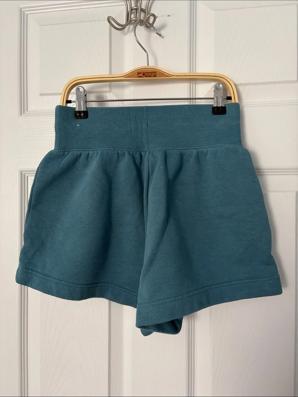 Nike Teal Women's Athletic Sweat-Shorts